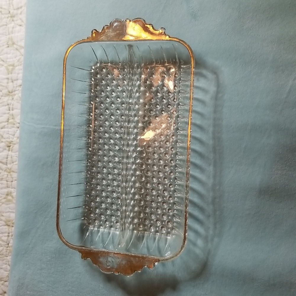Vintage divided serving dish